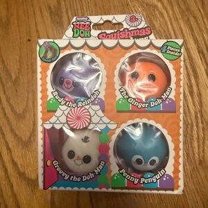 NeeDoh Squishmas Holiday Character Set - Multicolor